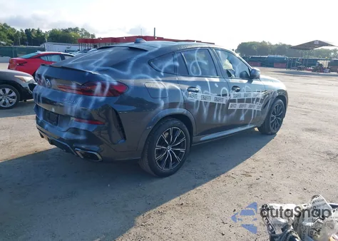2020 BMW X6 M50I из США, поврежденный, VIN 5UXCY8C08L9B41920